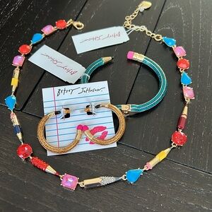 Betsey Johnson Multicolor Jewelry Collection